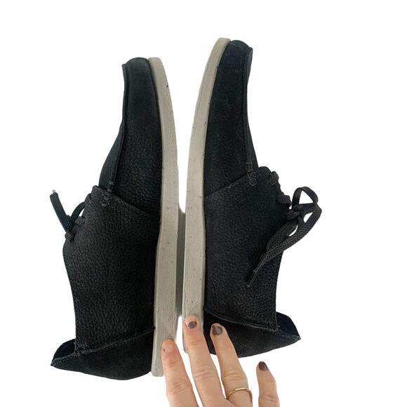 Clarks Collection ShacreLite Low Black Nubuck Shoes Men's 9 Tie Extra Comfort - Picture 6 of 11